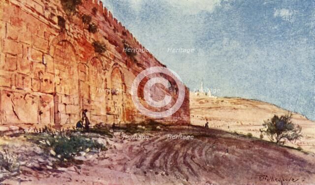 'Jerusalem. - The Triple Gate of The Temple Area', 1902. Creator: John Fulleylove.