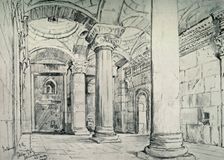 Jerusalem - The Interior of the Golden or Beautiful Gate 1902. Creator: John Fulleylove