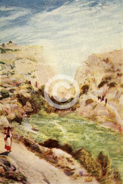 'Jerusalem, The King's Dale - Matt. xxiii. 37', c1924. Creators: James Clark, Henry A Harper.