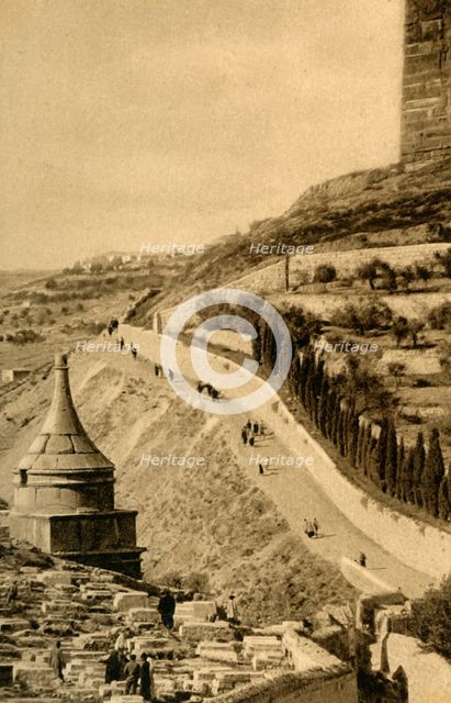 'Jerusalem - Tomb of Absalom', c1918-c1939. Creator: Unknown.