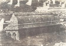 Jérusalem, Tombeau arabe, 1854. Creator: Auguste Salzmann