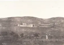 Jérusalem, Tombeau de Salomon, Vue générale, 1854. Creator: Auguste Salzmann