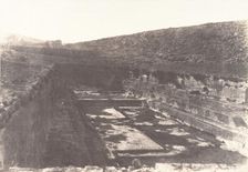 Jérusalem, Tombeau de Salomon, Détails, 1854. Creator: Auguste Salzmann