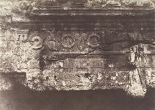 Jérusalem, Tombeau des rois de Juda, Frise supérieure et centrale, 1854. Creator: Auguste Salzmann