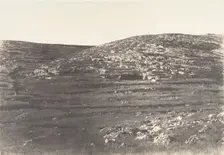 Jérusalem, Tombeau Juif, à trois milles Nord-Nord-Ouest de Jérusalem, 1854. Creator: Auguste Salzmann