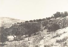 Jérusalem, Vue générale de la Vallée de Hinnom, 1854. Creator: Auguste Salzmann