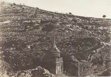 Jérusalem, Vallée de Josaphat, Faces Ouest et Nord, 1, 1854. Creator: Auguste Salzmann