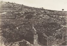 Jérusalem, Vallée de Josaphat, Faces Ouest et Nord, 1, 1854. Creator: Auguste Salzmann