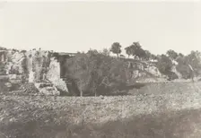 Jérusalem, Vallée de Josaphat, Grottes sépulcrales, 2, 1854. Creator: Auguste Salzmann