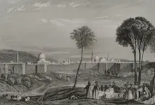 Jerusalem Wall, 1840. Creator: Émile Rouargue
