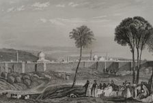 Jerusalem Wall, 1840. Creator: Émile Rouargue