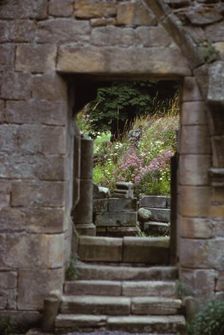 Jervaulx Abbey, Wensleydale, Yorkshire, 20th century. Artist: CM Dixon