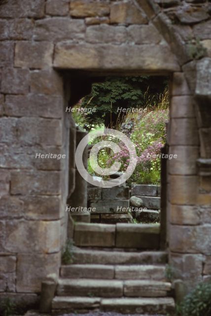 Jervaulx Abbey, Wensleydale, Yorkshire, 20th century. Artist: CM Dixon.