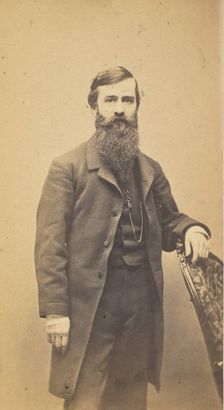 Jervis McEntee, 1860s. Creator: Austin Augustus Turner