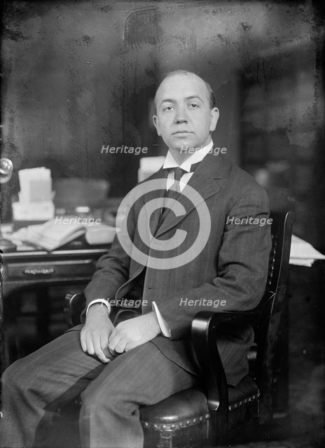 Jesse Corcoran Adkins, Assistant Attorney General of U.S., 1912.  Creator: Harris & Ewing.