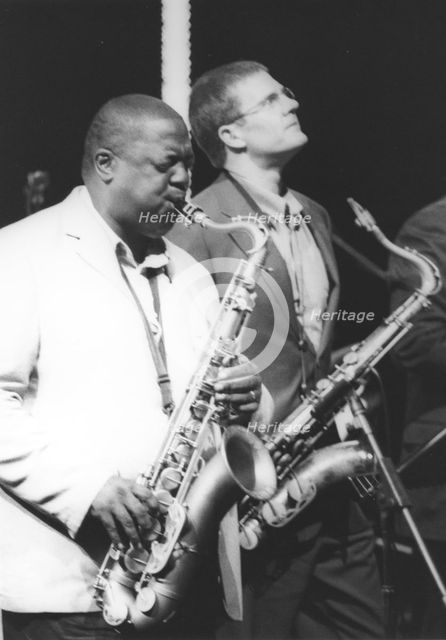 Jesse Davis and Eric Alexander, c1995. Creator: Brian Foskett.