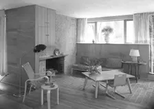 Jesse Oser, residence in Elkins Park, Pennsylvania, 1944. Creator: Gottscho-Schleisner, Inc
