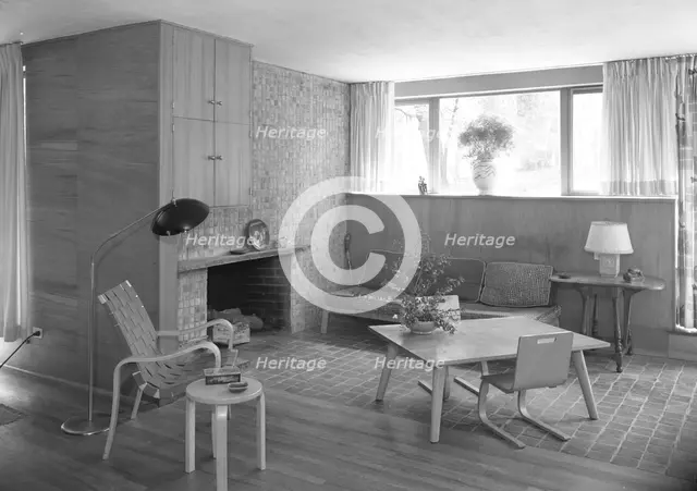 Jesse Oser, residence in Elkins Park, Pennsylvania, 1944. Creator: Gottscho-Schleisner, Inc.