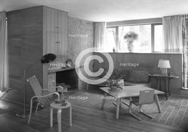 Jesse Oser, residence in Elkins Park, Pennsylvania, 1944. Creator: Gottscho-Schleisner, Inc.
