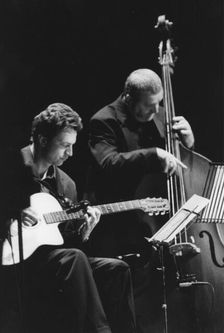 Jesse van Ruller, Dave Green, North Sea Jazz Festival, c2000s. Creator: Brian Foskett