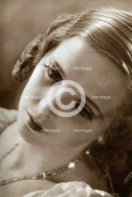 Jessie Matthews, British actress, 1933. Artist: Unknown