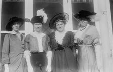 Jessie Wilson -- Elisa [i.e., Eliza] Dodge -- Mrs. D.H. Morris -- Mrs. H. Bremer, 1913. Creator: Bain News Service