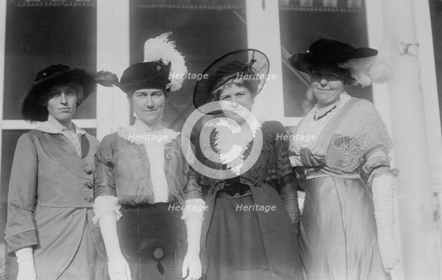 Jessie Wilson -- Elisa [i.e., Eliza] Dodge -- Mrs. D.H. Morris -- Mrs. H. Bremer, 1913. Creator: Bain News Service.