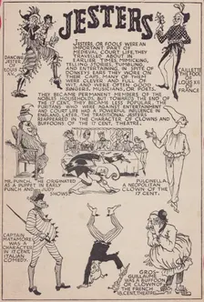 Jesters, c1955. Creator: Shirley Markham
