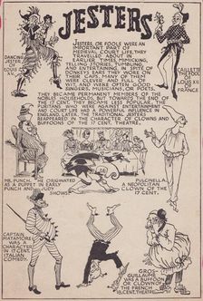 Jesters, c1955. Creator: Shirley Markham