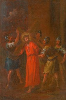 Jesus Carries His Cross. Study for the Stations of the Cross II, before 1781. Creator: Istvan Schaller