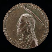 Jesus Christ [obverse], 1446/1450. Creator: Matteo di Andrea de Pasti
