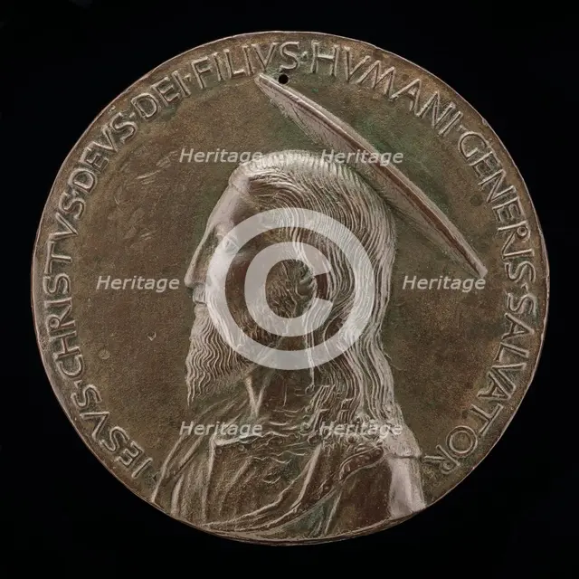 Jesus Christ [obverse], 1446/1450. Creator: Matteo di Andrea de Pasti.