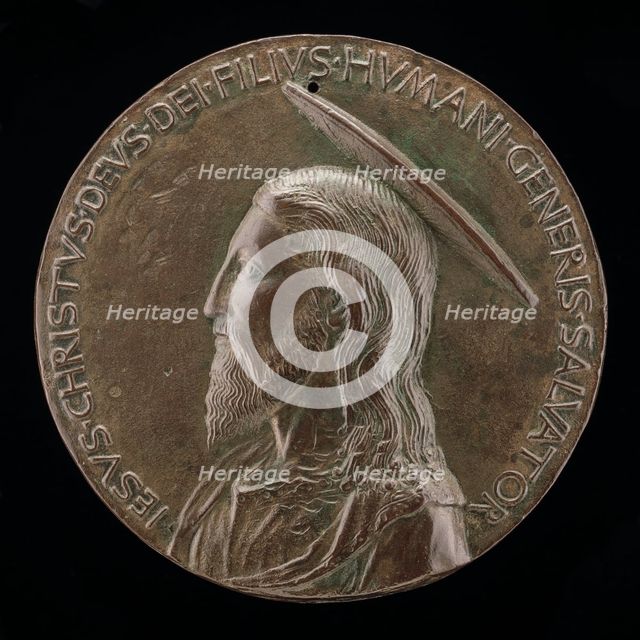 Jesus Christ [obverse], 1446/1450. Creator: Matteo di Andrea de Pasti.