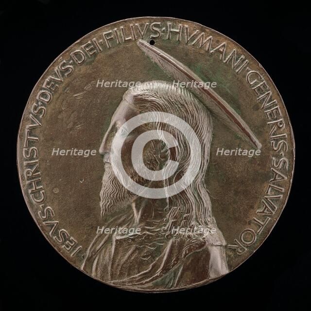 Jesus Christ [obverse], 1446/1450. Creator: Matteo di Andrea de Pasti.