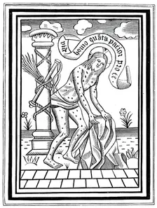 Jesus Christ after his Flagellation, c15th century, (1870)
