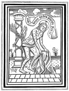 Jesus Christ after his Flagellation, c15th century, (1870)