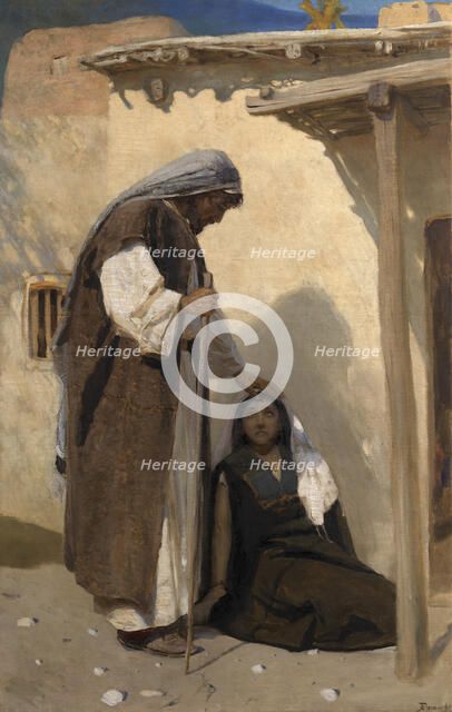 Jesus Christ with Mary Magdalene.