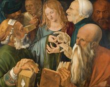 Jesus Among the Doctors, 1506. Creator: Albrecht Durer