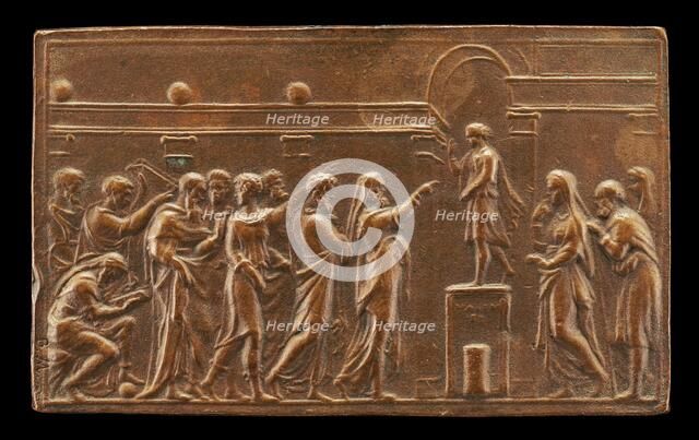 Jesus Among the Doctors, 1537 or after. Creator: Valerio Belli.