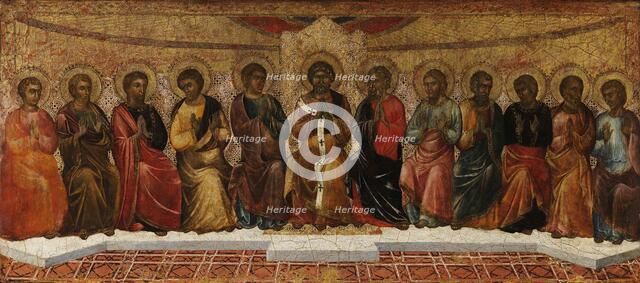 Jesus and Apostles. Creator: Jacobello di Bonomo (active 1370-1390).