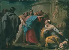 Jesus and the Canaanite Woman, Mid of the 18th cen.