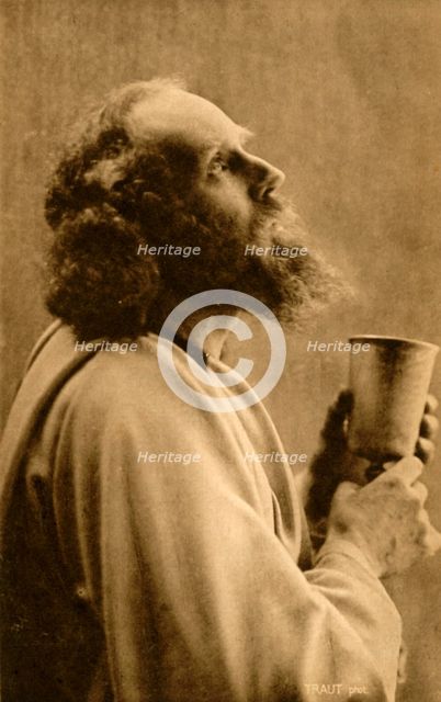 Jesus at the Last Supper, 1922.  Creator: Unknown.