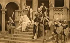 Jesus before Pilate, 1922. Creator: Henry Traut