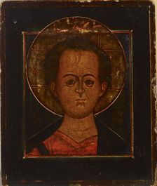 Jesus Emanuel, Russian icon, 1850-1899. Creator: Unknown