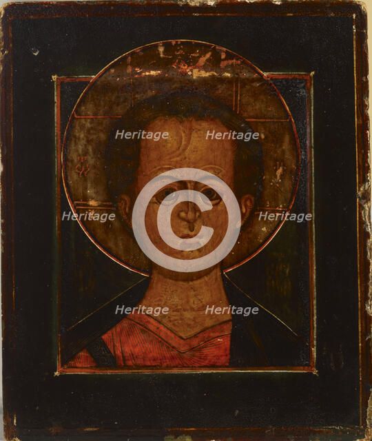 Jesus Emanuel, Russian icon, 1850-1899. Creator: Unknown.