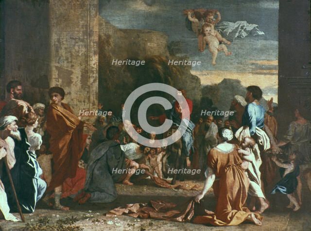 'Jesus enters Jerlusalem', c1630. Artist: Nicolas Poussin
