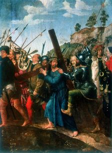 Jesus on the Road to Calvary late 15th/early 16th century. Artist: Michael Sittow