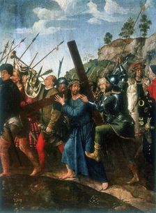Jesus on the Road to Calvary late 15th/early 16th century. Artist: Michael Sittow