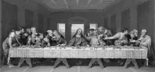 Jesus said, - one of you that eateth with me shall betray me mid 19th century. Creator: W Chevalier