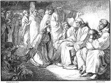 Jesus speaking with the woman of Canaan, 1865
